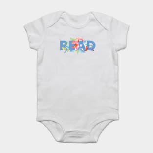 Floral READ Baby Bodysuit